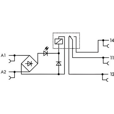WAGO 857-354 Reléový modul