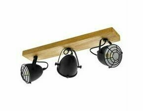 EGLO BALKEN/3 E14 HOLZ/SCHWARZ 'GATEBECK'