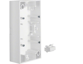 HAG 10429909 Krabice, 2-násobná na omítku, Berker S.1, bílá, mat