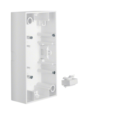 HAG 10429909 Krabice, 2-násobná na omítku, Berker S.1, bílá, mat