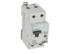 Chránič kombinovaný LEGRAND 411017 DX3 KOMB. 1+N C40 30MA AC 6KA