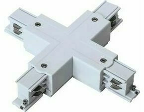 Spojka X GREENLUX TRACK X CONNECTOR 4W WHITE, bílá
