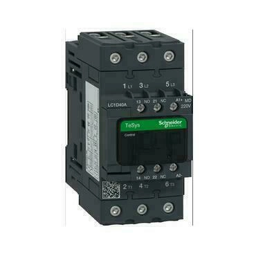 SCHN LC1D40AMD 3P Everlink stykač AC3 440V 40A cívka 220V DC RP 1,11kč/ks