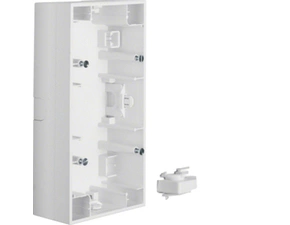 HAG 10527009 Krabice, 2-násobná, instal.hl. 37mm, vhodná pro montáž na hořlavé podklady na povrch, B