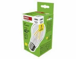EMOS ZF5D23 LED FLM A60 3,4W(40W) 470lm E27 NW