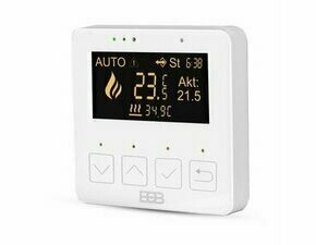 ELB 0668 PT715 Programovatelný termostat  s LED displejem  a dotykovým ovládáním Týdenní/denní prog