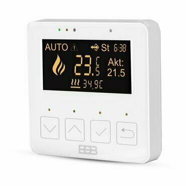 ELB 0668 PT715 Programovatelný termostat  s LED displejem  a dotykovým ovládáním Týdenní/denní prog