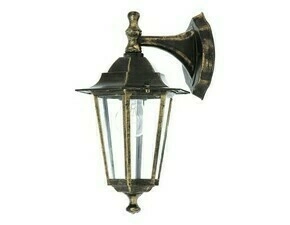 Venkovní nástěnné svítidlo Velence antická zlatá E27 1×60W RABALUX 8232