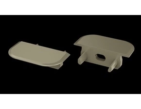 Koncovka profilu GREENLUX EC-PROFIL Z INOX HO (12-0103-00)