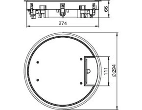 GESR7 10U 7011 Přístrojová jednotka