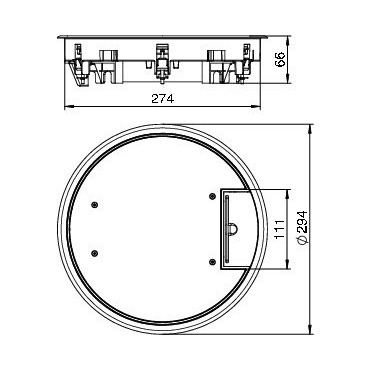 GESR7 10U 7011 Přístrojová jednotka