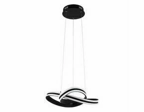 Svítidlo závěsné EGLO LED-HL SCHWARZ WEISS CORREDERA
