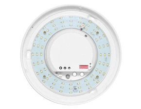 LED svítidlo stropní ECOPLANET bílé, IP44, max.18W, HF senz.360