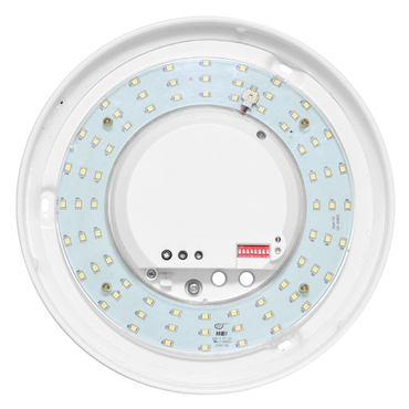 LED svítidlo stropní ECOPLANET bílé, IP44, max.18W, HF senz.360