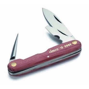 CIMCO 120056 Kapesní dřevěný nůž třídílný