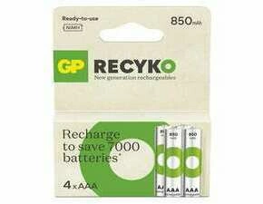 Baterie nabíjecí GP ReCyko B25184 850 AAA (HR03) 4PP