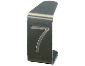 DEHN 490007  Štítek s číslem ""7"", NIRO DEHN DEHN