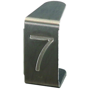 DEHN 490007  Štítek s číslem ""7"", NIRO DEHN DEHN