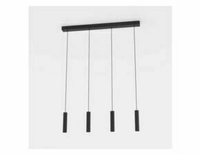 Svítidlo závěsné EGLO LED-HL 4 SCHWARZ ALMUDAINA