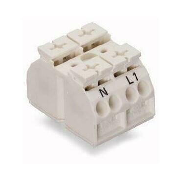 WAGO 862-2632 4vodičová přístrojová přípojná svorka