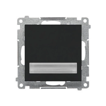 LED osvětlení SIMON TOS5K.01/149, 230 V/1, 1 W, barva světla studená bílá (5900 °K), černá matná