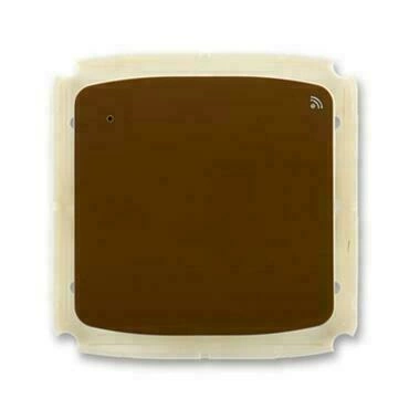 Vysílač RF signálu ABB Tango 3299A-A11908 H, hnědá, s krátkocestným ovladačem, nástěnný, 868 MHz