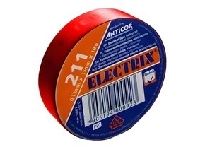 Páska elektroizolační ANTICOR 202 211 PVC/15x10x0,13, červená