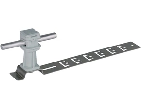 DEHN 204179  Podpěra vedení UNIsnap, nerez/plast šedý H 36mm, pro prům. 8mm, se vzpěrou L 205mm DEHN DEHN