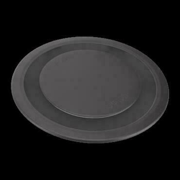 Kryt horní SIMON KTLA1/14/14, Teleblok, šedá grafitová, šedá grafitová průchodka, šedá grafitová