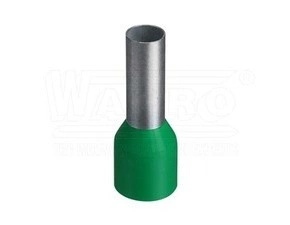 wpr7357 DUI-0.34-6 zel lisovací dutinka s izolací PP (polypropylen), 0,34 mm2, d: 6 mm, zelená (I. F