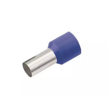 CIMCO 182207 Izolovaná dutinka Cu 2,5/18 mm, modrá (100 ks)