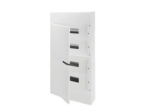 Dekor. rozvaděč nástěnný GEWISS GW40073BD, 72m (18x4) ip40, 2ks n/pe svorkovnice, bílá