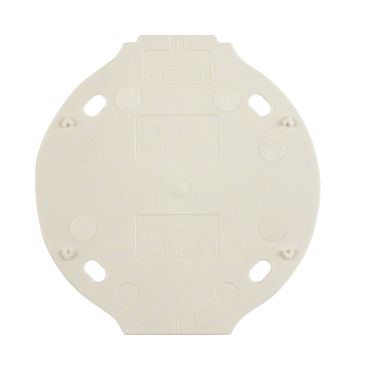 HAG 133119 Deska, samozhášivá na hořlavé podklady, jednonásobná, Serie 1930, bílá