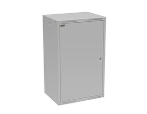 Rozvaděč nástěnný SOLARIX GrandND-20U-645-21-G, 19", 20U, RAL 7035, 600x450 mm, plechové dveře