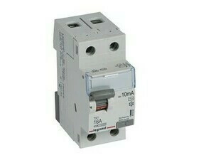 Chránič dvoupolový LEGRAND 411502 TX3 CHRÁN. 2P 16A 10MA AC