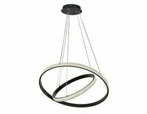 LED svítidlo závěsné RABALUX 72259 GRETE černá LED 60W