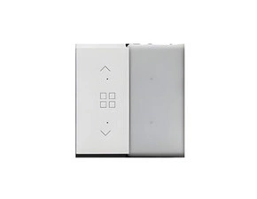 Kryt SIMON 55 TKE23/114, pro elektronické spínače a ovladače, 1/2násobný, světle šedá matná
