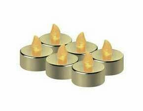 EMOS DCCV13 6LED SET GL TEA FLICKER VNT