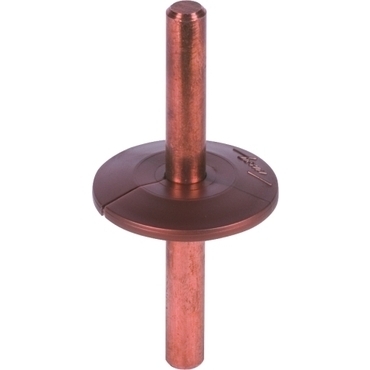 DEHN 276057  Manžeta proti zatékání vody, plast hnědý geschlitzt  D 37mm H 4,7mm B 7,5mm DEHN DEHN