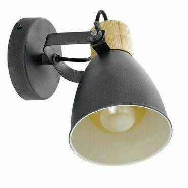 EGLO WL/DL/1 E27 ANTHRAZIT/HOLZ 'COSWARTH'