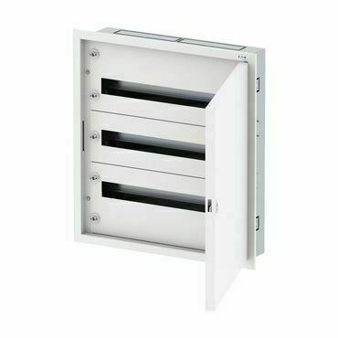 Rozvodnice zápustná třístupňová EATON 502537 Hl=125mm, 3 řady, 72 modulů, BF-U-3S-3/72-D125