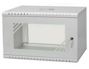 TELEX LX19-6U-350GG LEXI-Net Basic Rozvaděč nástěnný 19" 6U 520x350, dveře sklo, šedý