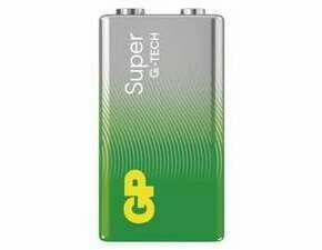 Baterie alkalická GP SUPER B01501 9V (6LR61) 1SH