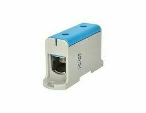 EL 1006638 Svorka univerzální UK 240/1 N, 425A, 1pól., AL/CU, krytá, modrá, na panel (bal.100)