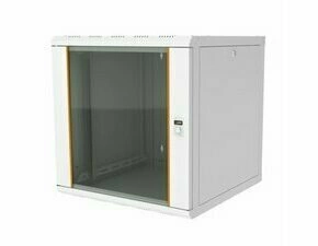 Rozvaděč nástěnný WIREX 12U6045SKD, 19", 12U, 600x450 mm, skleněné dveře, odnímatelné bočnice