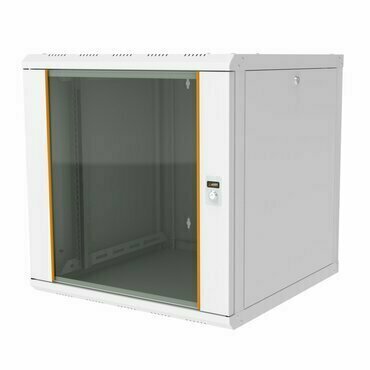 Rozvaděč nástěnný WIREX 16U6045SKD, 19", 16U, 600x450 mm, skleněné dveře, odnímatelné bočnice
