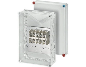 HEN K 7052 Svorkovnicová rozvodnice 5 pólová, 160A, IP 65, pro kabely 2x 10-95mm2, CU/AL