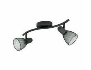 Svítidlo bodové EGLO WELLE 2 E14 SCHWARZ GITTER CAROVIGNO