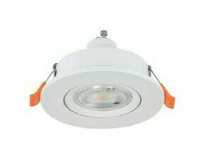Vestavné svítidlo BARRANCO GU10 bílá O90 mm 1x4,5W EGLO