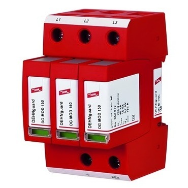 DEHN 952313  Svodič přepětí guard M 4-pólový pro TT a TN-S systémy DEHN DEHN